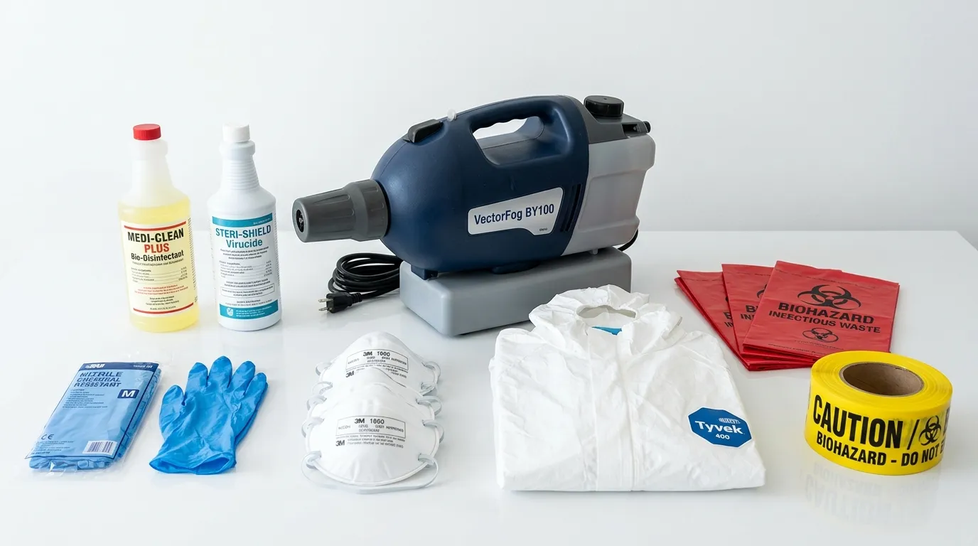 Professional biohazard remediation crew working in Nuuanu - Punchbowl