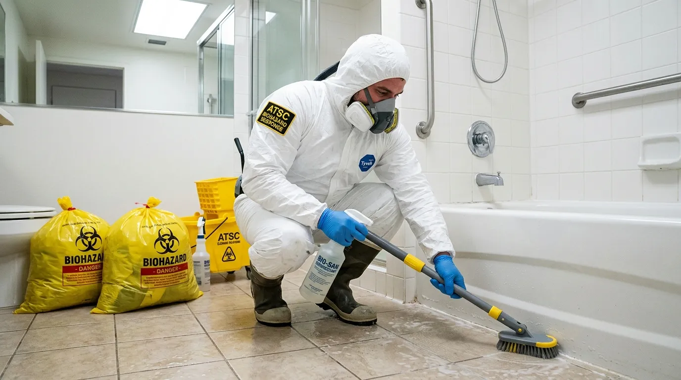 Decontamination equipment deployed for Blood Cleanup in Nuuanu - Punchbowl